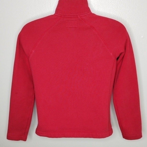 VTG Illinois State Redbirds Women's Small Sweatshirt 1/4 Zip Pullover Jansport - Picture 6 of 7